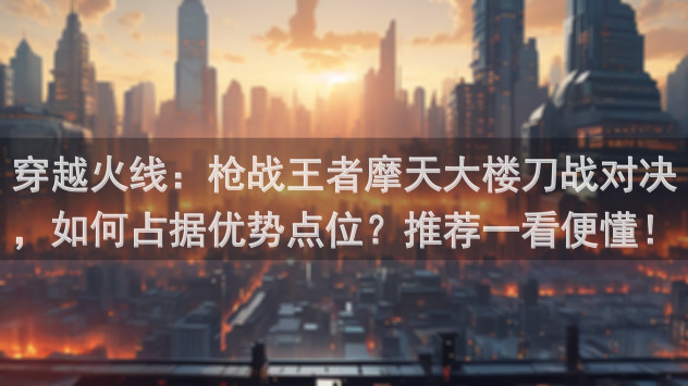 穿越火线：枪战王者摩天大楼刀战对决，如何占据优势点位？推荐一看便懂！