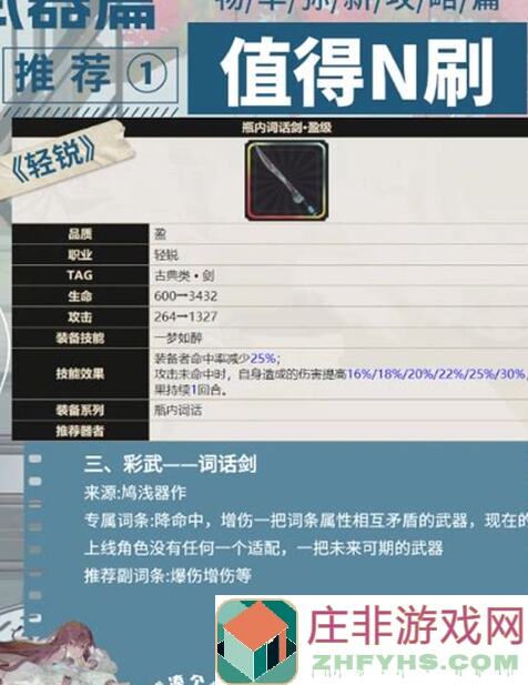 物华弥新黄卡中轻锐角色终极搭配攻略
